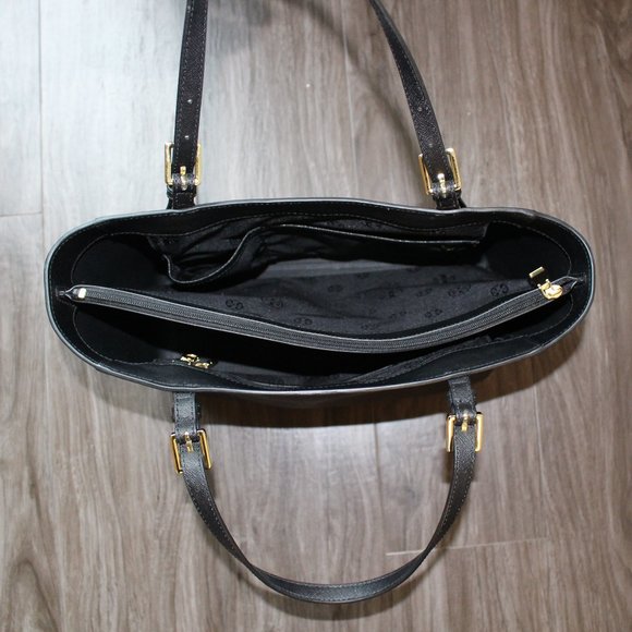 Tory Burch Black Leather Satchel - Picture 5 of 10